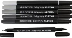 Clearance Set 6 Rotuladores Caligrafía Doble Punta Color Experience Rotuladores