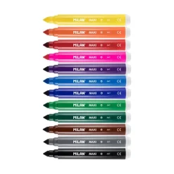 Clearance Set 12 rotuladores colores brillantes Maxi Rotuladores