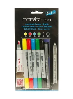 Online Set 5+1 rotuladores Colores Brillantes Ciao Rotuladores