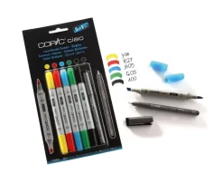 Online Set 5+1 rotuladores Colores Brillantes Ciao Rotuladores