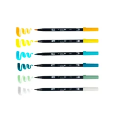 Sale Set 5+1 rotuladores Dual Brush Lemon Squeezy Rotuladores