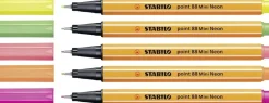 Online Set 5 Rotuladores Fluorescentes Point 88 Mini Rotuladores