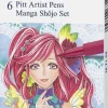 Outlet Set 6 rotuladores Manga Shôjo Pitt Artist Pen Rotuladores