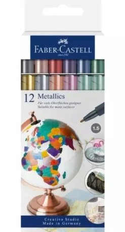 Sale Set 12 Rotuladores Metálicos Metallics Marker Rotuladores