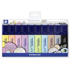 Set 10 Rotuladores Pastel Textsurfer Classic Rotuladores