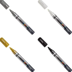 Sale Set 4 rotuladores permanentes metalizados Mark All 2mm Rotuladores