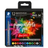 New Set 12 Rotuladores pincel colores básicos Multi Ink Rotuladores