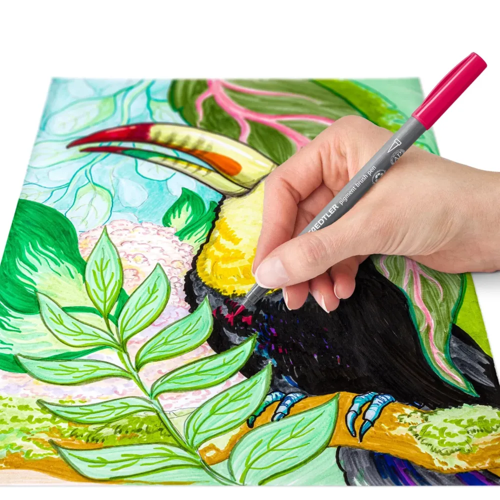 New Set 12 Rotuladores pincel colores básicos Multi Ink Rotuladores