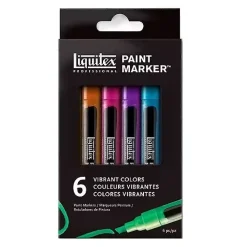 Discount Set 6 rotuladores punta fina Vibrantes Rotuladores