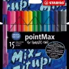 Online Set 15 Rotuladores Point Max by Snooze One Rotuladores