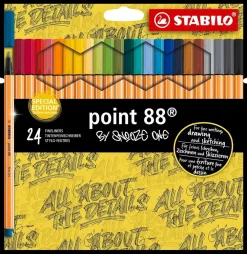 Online Set 24 Rotuladores Point 88 by Snooze One Rotuladores
