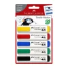 Best Set 5 Rotuladores Textiles Colores Primarios Textile Marker Pinturas Para Tela Y Seda