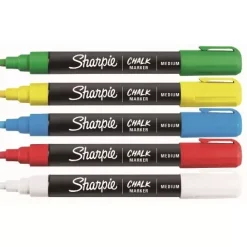 Clearance Set 5 Rotuladores Tiza Colores Rotuladores|Pinturas Para Tela Y Seda