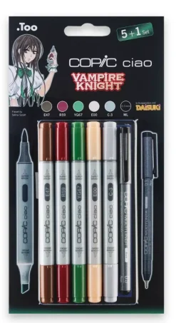 Clearance Set 5+1 rotuladores Vampire Knight Ciao Rotuladores