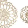 Set 2 siluetas de madera Girasoles Botánica Maderas