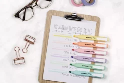Clearance Set 6 Subrayadores Pastel Swing Cool Rotuladores
