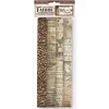 Outlet Set 4 Telas Fabric Coffee & Chocolate 30x30cm Papeles