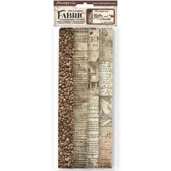 Outlet Set 4 Telas Fabric Coffee & Chocolate 30x30cm Papeles