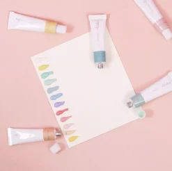 Sale Set 12 Tubos Acrílicos Colores Pastel Pinturas Acrílicas