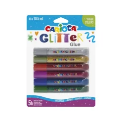Discount Set 5 tubos pegamento glitter Spark 10,5ml Infantil