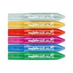 Discount Set 5 tubos pegamento glitter Spark 10,5ml Infantil