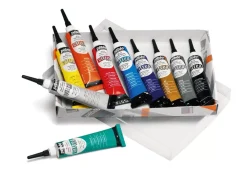 Discount Set 10 tubos Vitrea 160 Relieve Brillante 20ml Pinturas De Vidrio Y Cerámica