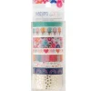 Best Set 8 washi tape Reasons To Smile Shimelle Decoupage