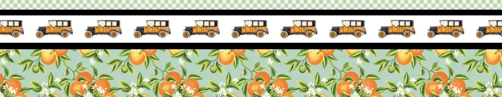 Sale Set 3 Washi Tape Speakeasy Alberto Juárez Decoupage|Papeles