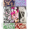 Outlet Set abalorios para joyería Caramelos Bisutería