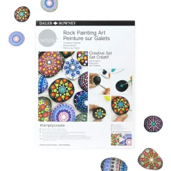 Best Set Creativo Rock Painting Art Daler Rowney Pinturas Acrílicas