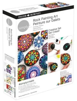 Best Set Creativo Rock Painting Art Daler Rowney Pinturas Acrílicas