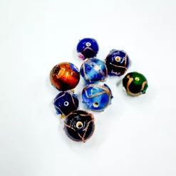 Hot Set de 8 abalorios de cristal de Murano Bisutería