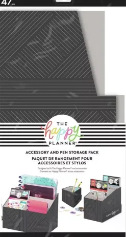 Clearance Set de 3 Cajas de Organización Align Happy Planner Organización