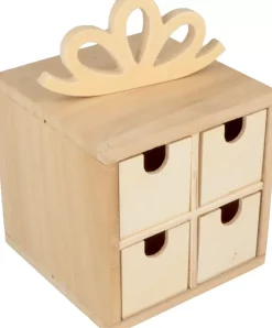 Online Set de 2 Cajas de Regalo de Madera Maderas|Organización