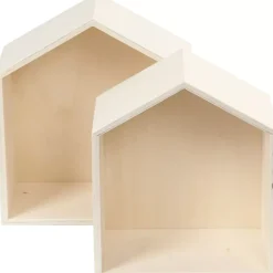 Sale Set de 2 casas de madera Maderas