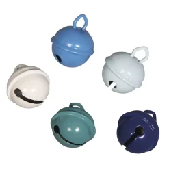 Discount Set de 5 Cascabeles Azul Goma Eva Fofuchas