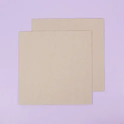 Discount Set de 10 Chipboard Cartón Compacto para Encuadernar 2mm 20x20cm Papeles