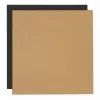 Set de 5 Chipboard Cartón Contracolado para Encuadernar Negro 1.2mm 30x30cm Papeles