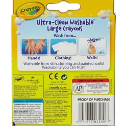 Best Set de 8 Crayons lavables grandes Niños Niños Y Regalos