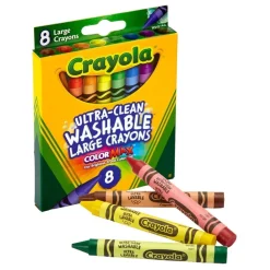 Best Set de 8 Crayons lavables grandes Niños Niños Y Regalos