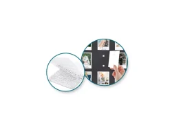 Clearance Set de 64 Cuadrados de Velcro 10mm Goma Eva Fofuchas