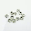 Outlet Set de 11 cuentas cilindro plata Bisutería