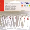 Online Set de 50 Die-Cuts Mini Etiquetas Blanco 2x4cm Navidad