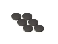 Discount Set de 6 discos de imán Ø25mm Goma Eva Fofuchas