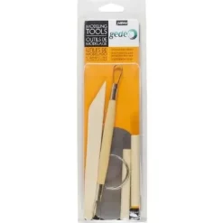 Hot Set de 4 herramientas para modelado y escultura Herramientas Para Modelado|Pastas Moldeables