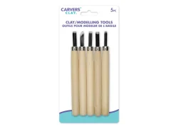 Online Set de 5 Herramientas para Modelar y Esculpir Pastas Moldeables