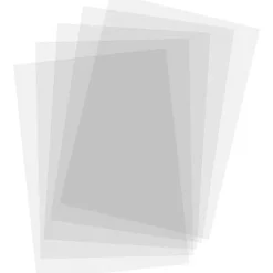 Discount Set de 100 Hojas de Acetato Transparente para Stencil A4 Silhouette