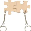 Outlet Set de 2 Llaveros de Madera Puzzle Maderas