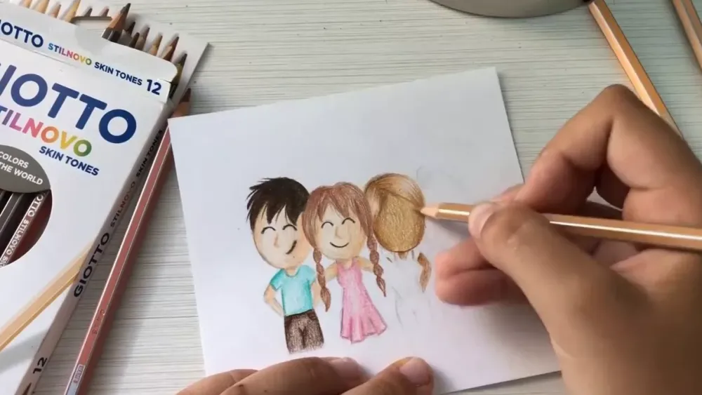 Online Set de 12 lápices Color Piel Stilnovo Niños Niños Y Regalos