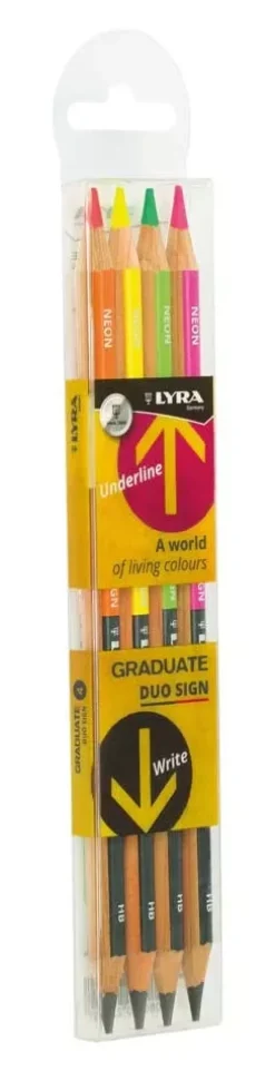 Clearance Set de 4 Lápices Graduate Duo Sign Niños Niños Y Regalos